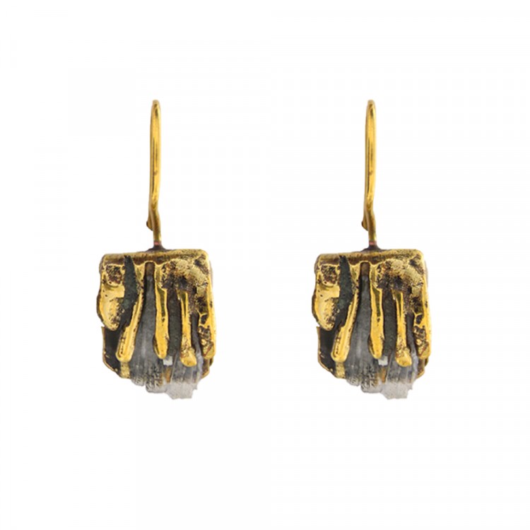 Earring QUADRIL, col. gold